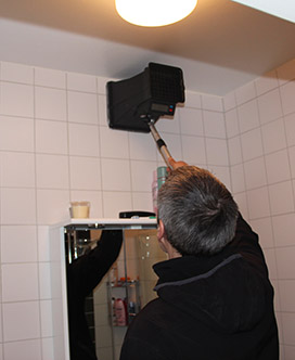 Besiktning av ventilation - ventilationssystem - rådgivning